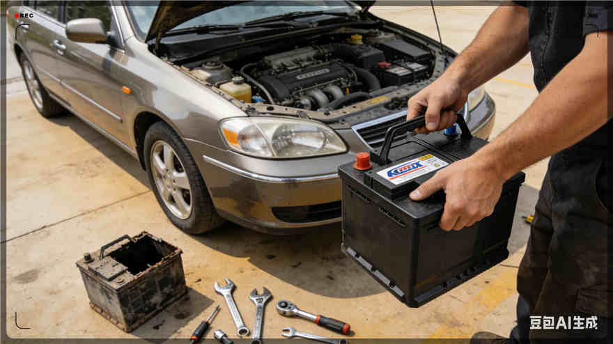 源城区汽车换电瓶电话【案例】